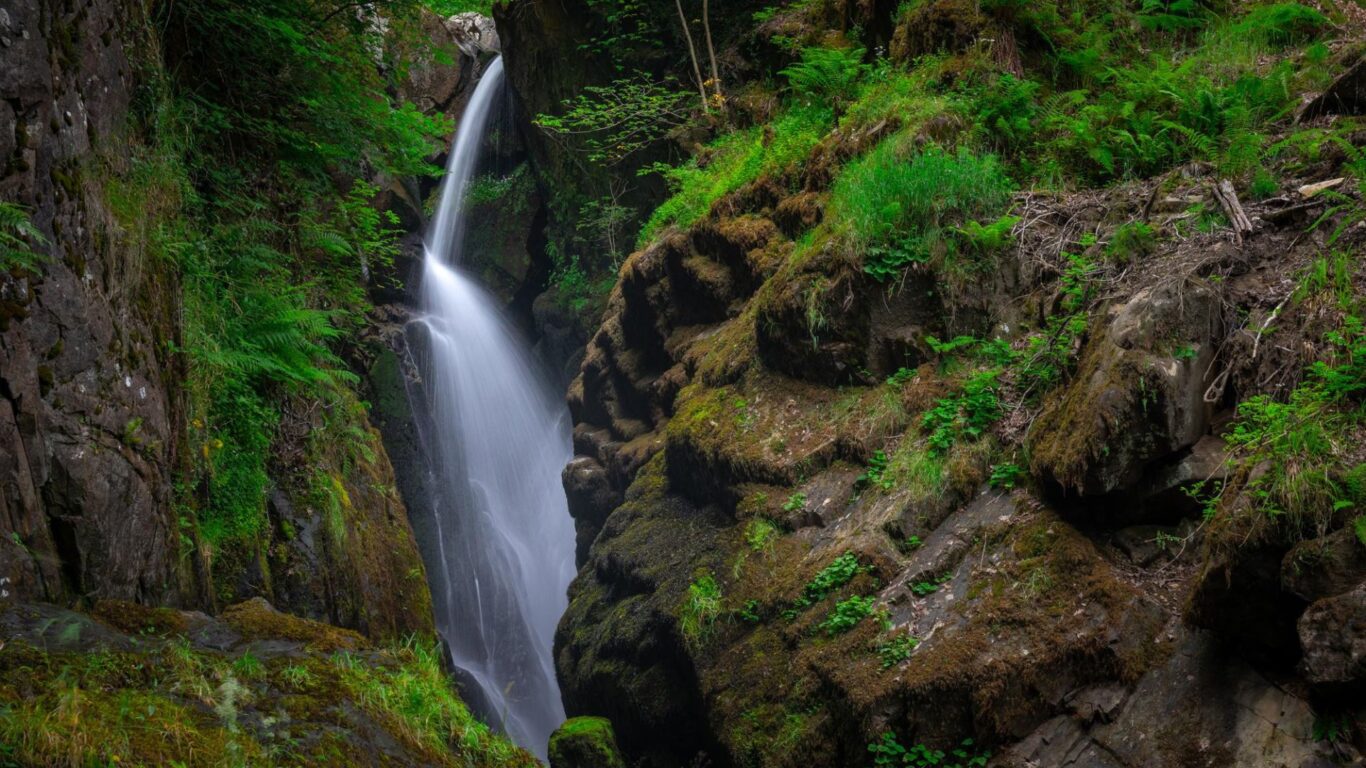 Aira Force Waterfall Cumbria Media