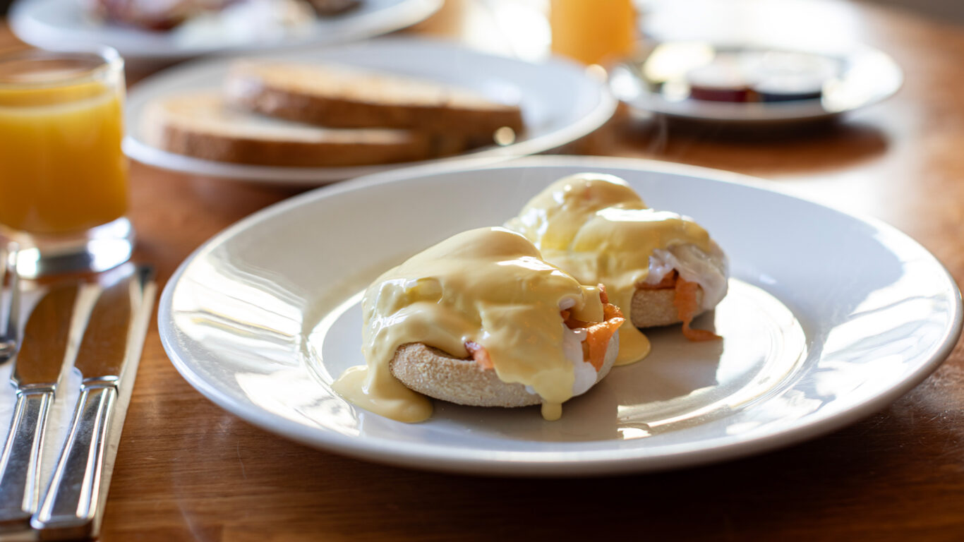Eggs Royale Breakfast