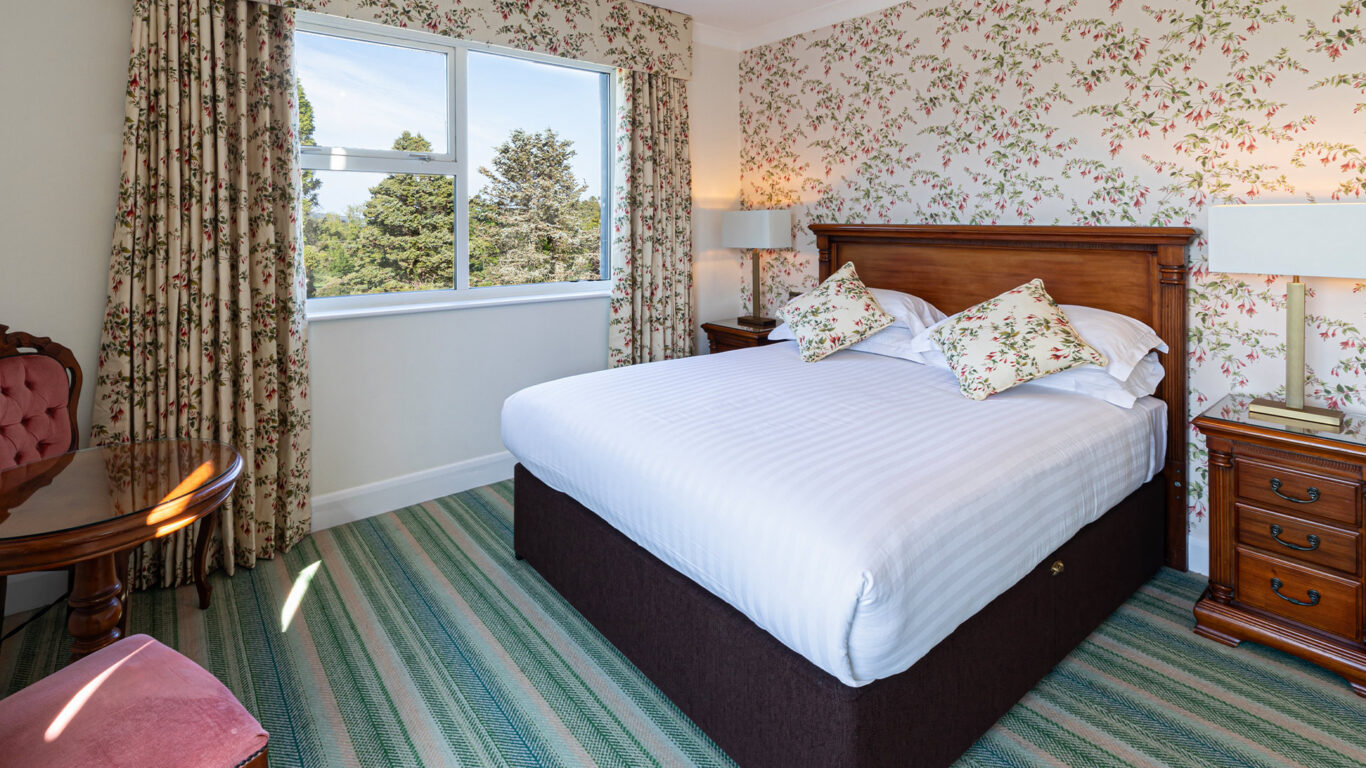 Room-24-Superior-King-Room-Bed-Lake&Mountain