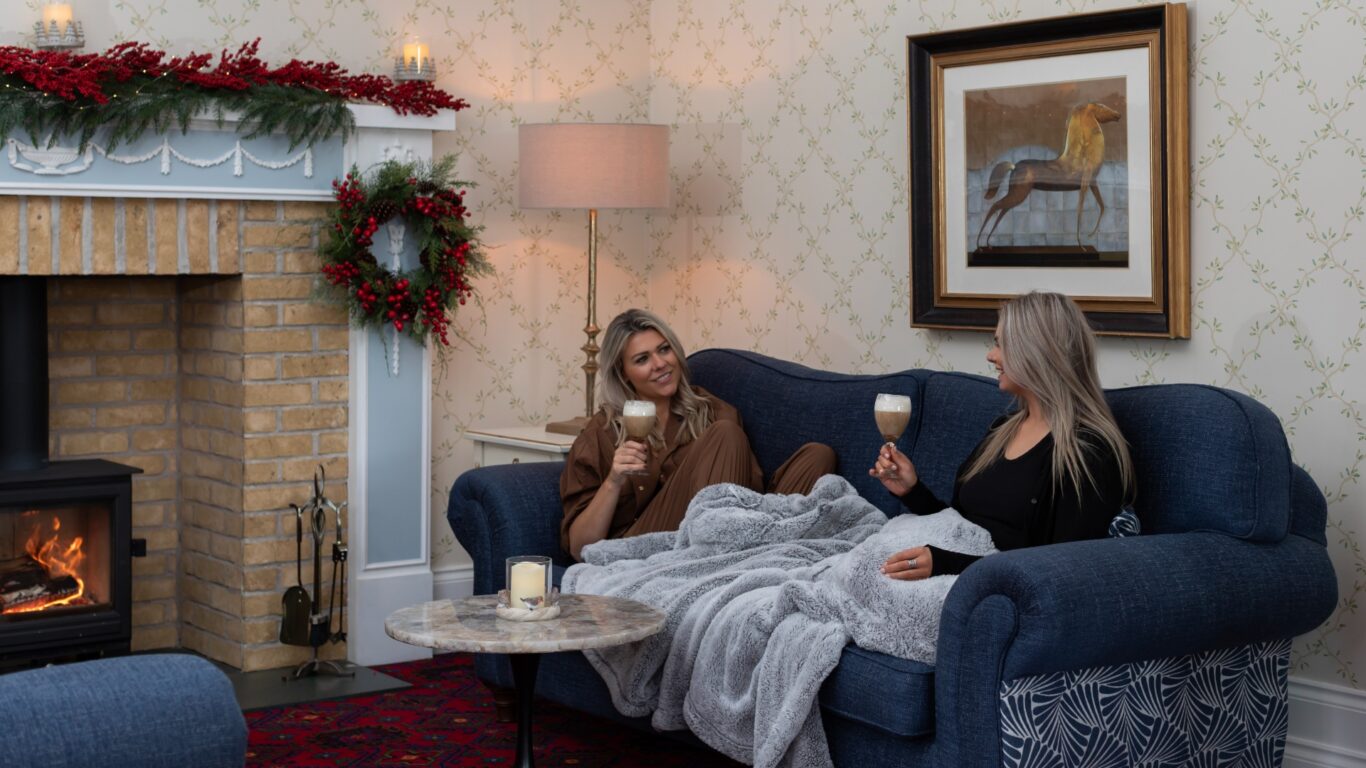 cosy christmas getaway, lake district castle inn hotel, keswick