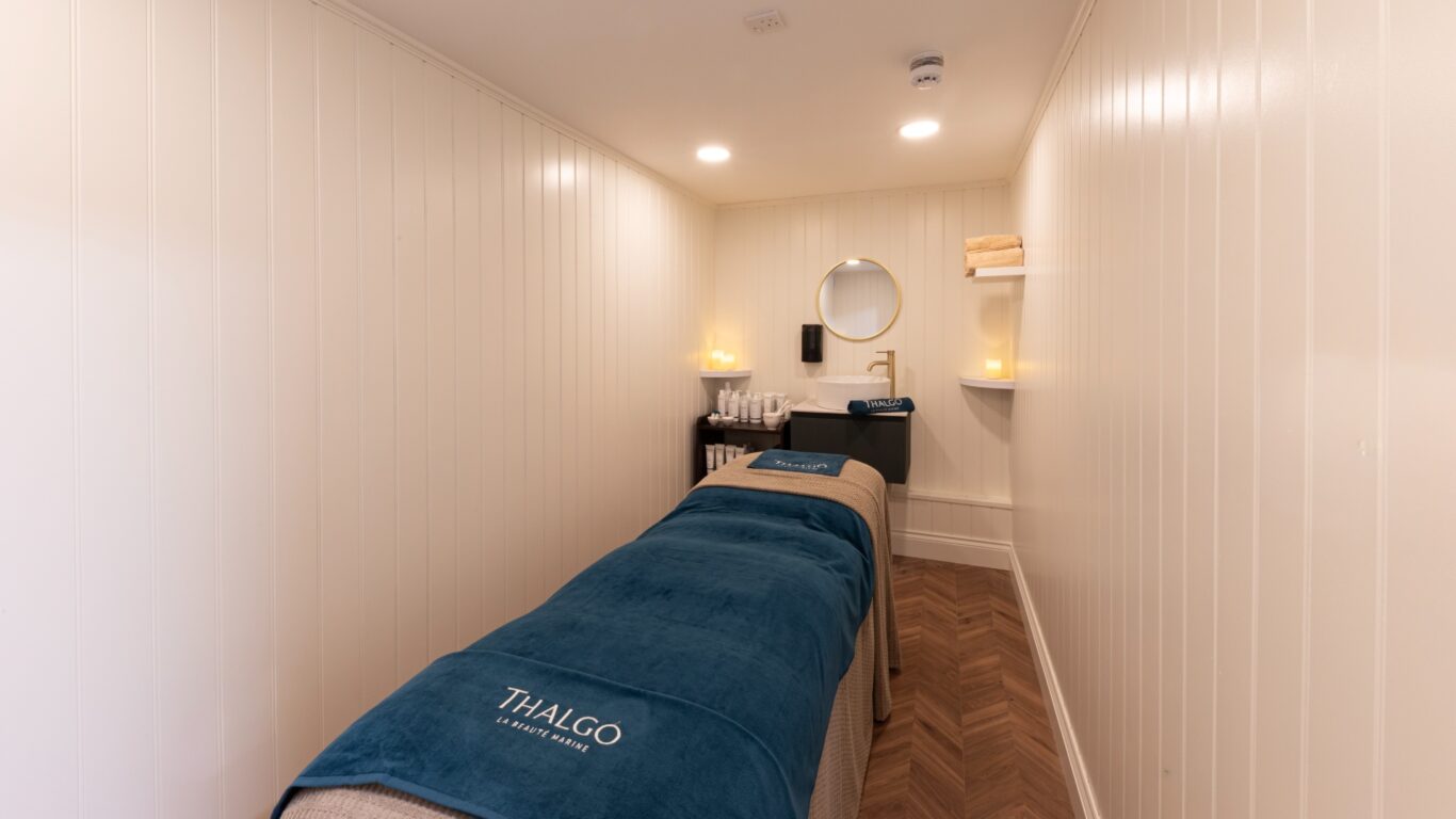 treatment room,, lake district castle inn, bassenthwaite